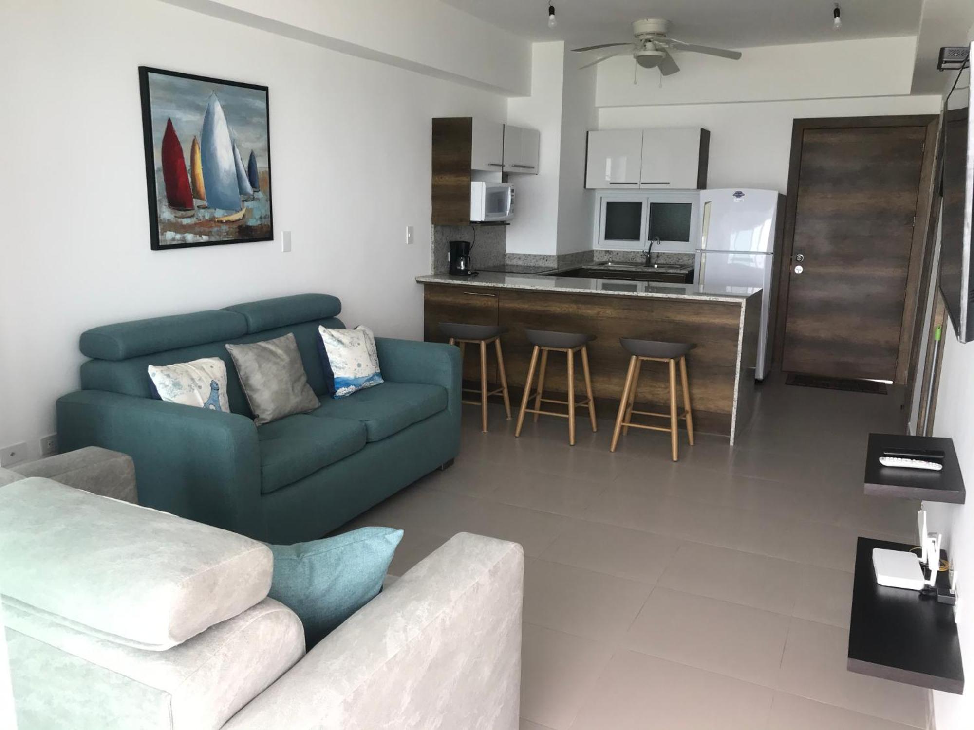 Resort Playa Azul Departamentos Frente Al Mar 톤수파 객실 사진